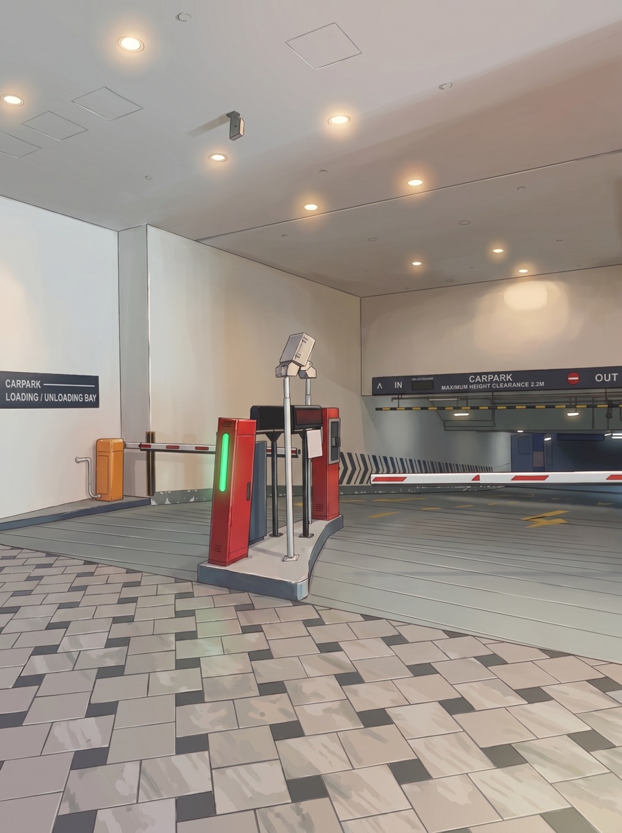 Car park gantry
