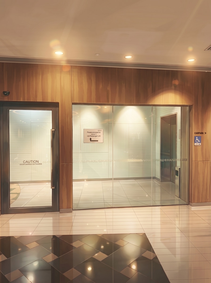 Lift lobby to Level 1